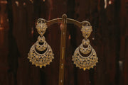 Diamond jhumka,big jhumka,swarovski,south sea pearl earring,party wear earrings,designer jewelry,hand picked jewelry,celebrity jewelry